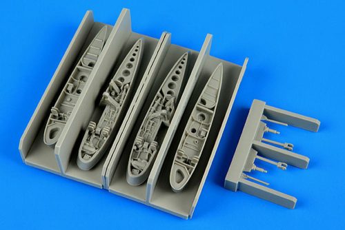 Aires F9F Panther wingfolds for Hobby Boss 1:72 (7305)