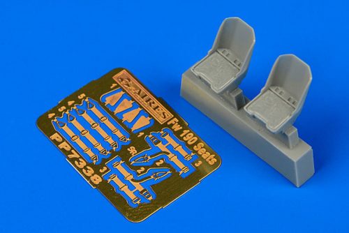 Aires Fw 190 seats for Eduard 1:72 (7338)