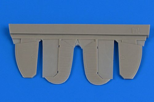 Aires Spitfire Mk.IX control surfaces (late) for Eduard 1:72 (7350)