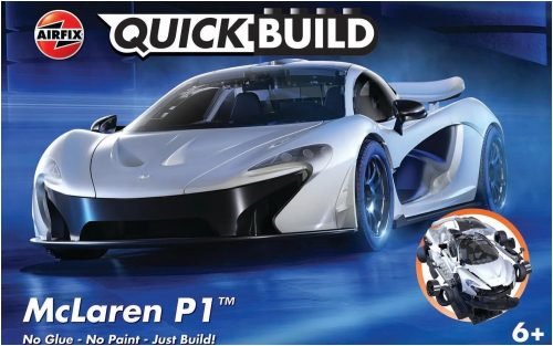 Airfix QUICKBUILD McLaren P1 - White  (J6028)