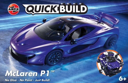 Airfix QUICKBUILD McLaren P1 - Purple (J6029)