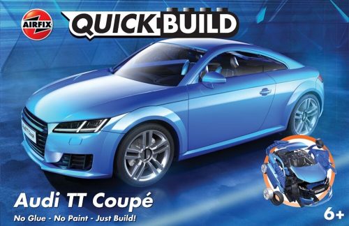 Airfix QUICKBUILD Audi TT Coupe - Blue (J6054)