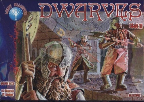 ALLIANCE Dwarves, set 1 1:72 (ALL72007)