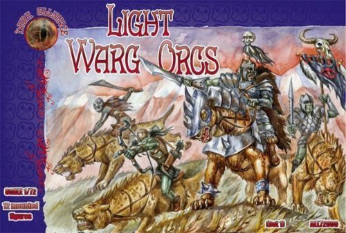 ALLIANCE Light Warg Orcs 1:72 (ALL72009)