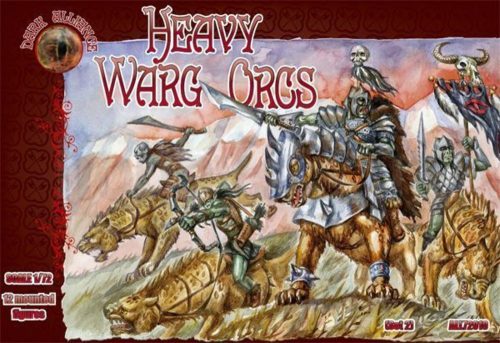 ALLIANCE Heavy Warg Orcs 1:72 (ALL72010)