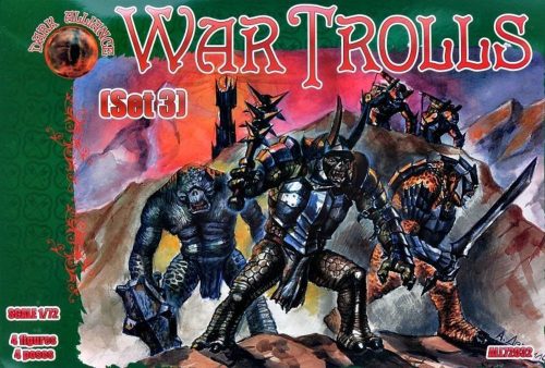 ALLIANCE War Trolls, set 3 1:72 (ALL72032)