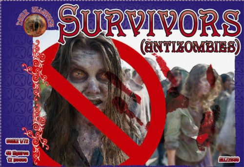 ALLIANCE Survivors (antizombies) 1:72 (ALL72038)