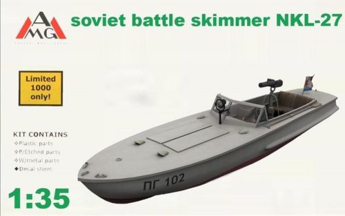 AMG NKL-27 armed speed boat WWII 1:35 (AMG35402)