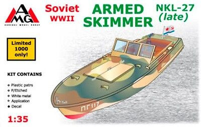 AMG NKL-27 armed speed boat, WWII (late) 1:35 (AMG35404)