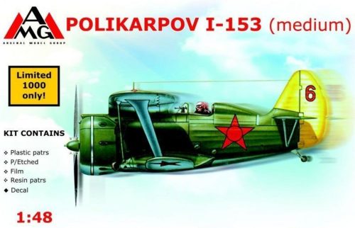 AMG Polikarpov I-153 Chaika (medium) 1:48 (AMG48304)