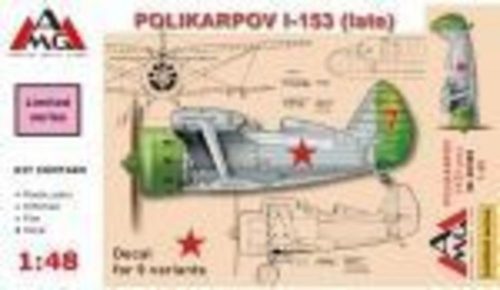 AMG Polikarpov I-153 Chaika (late) 1:48 (AMG48308)