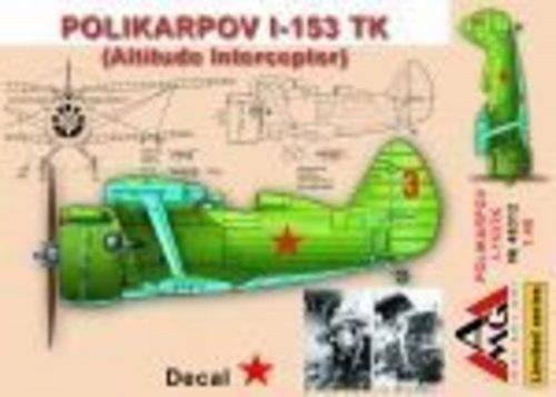 AMG Polikarpov I-153 TK (altitude intercepto 1:48 (AMG48312)