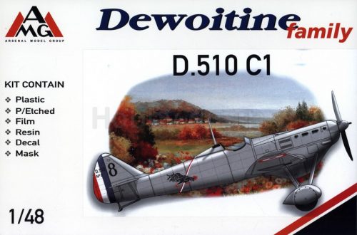 AMG Dewoitine D.510 (French AF) 1:48 (AMG48405)