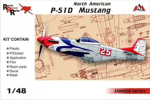 AMG North American P-51D Mustang 1:48 (AMG48501)