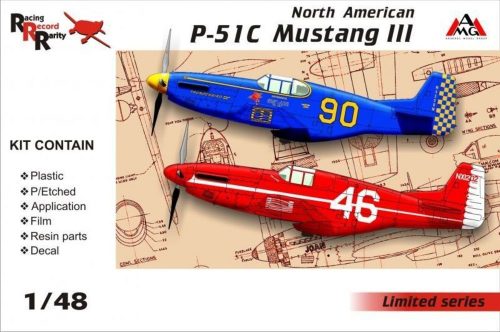 AMG North American P-51C Mustang III 1:48 (AMG48502)