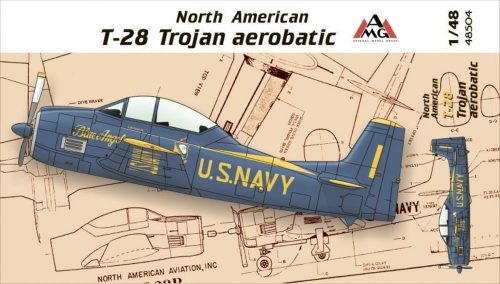 AMG North American T-28 Trojan aerobatic 1:48 (AMG48504)