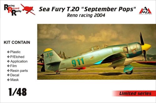 AMG Sea Fury T.20 September Pops'' (Reno racing 2004) 1:48 (AMG48505)