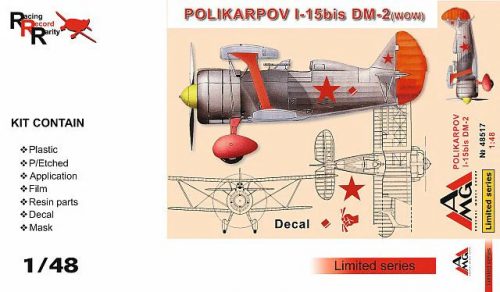 AMG Polikarpov I-15bis (World of Warplanes mks) 1:48 (AMG48517)