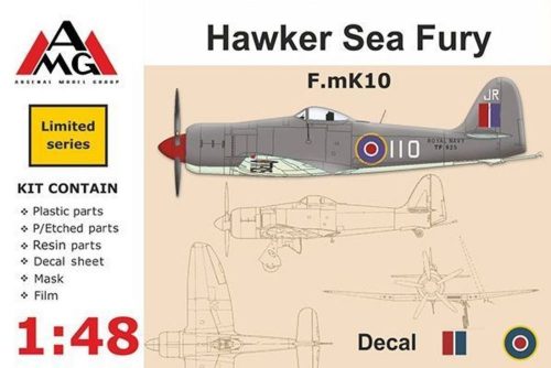 AMG F.mK10 Hawker Sea Fury 1:48 (AMG48601)