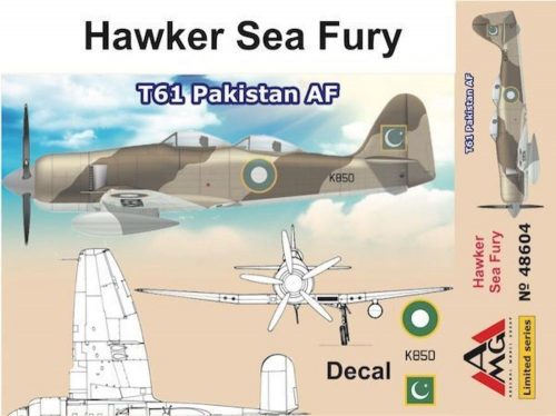 AMG Hawker Sea Fury T61 Pakistan AF 1:48 (AMG48604)