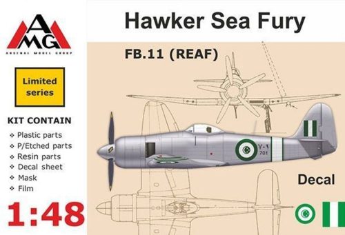 AMG FB.11 (REAF) Hawker Sea Fury 1:48 (AMG48607)