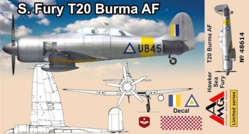 AMG Sea Fury T.20 Burma 1:48 (AMG48614)