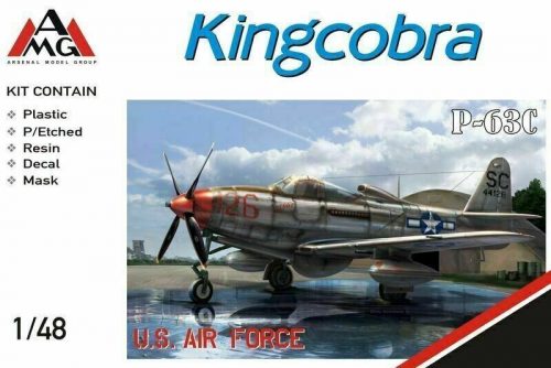 AMG Bell P-63C Kingcobra US Army Air Forces 1:48 (AMG48653)