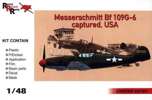 AMG Bf.109G-6 captured, USA 1:48 (AMG48709)