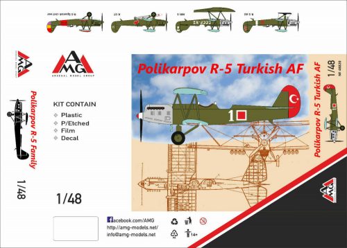 AMG Polikarpov R-5 Turkish AF 1:48 (AMG48820)