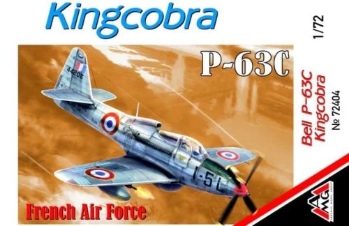 AMG Bell P-63C Kingcobra (French AF) 1:72 (AMG72404)