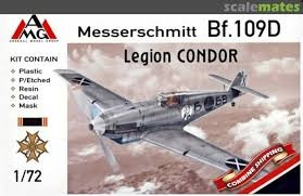 AMG Messerschmitt Bf.109D (Legion CONDOR) 1:72 (AMG72410)