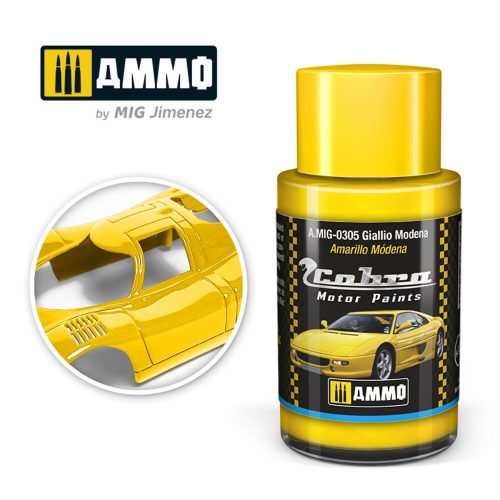 AMMO COBRA MOTOR Giallio Modena Acrylic Paint 30 ml (A.MIG-0305)