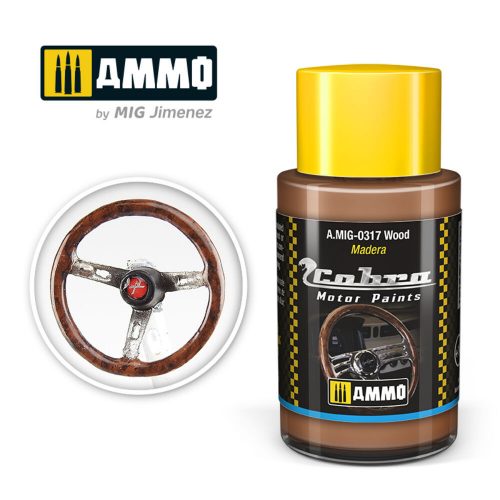 AMMO COBRA MOTOR Wood Acrylic Paint 30 ml (A.MIG-0317)