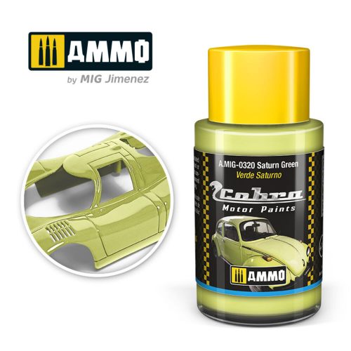 AMMO COBRA MOTOR Saturn Green Acrylic Paint 30 ml (A.MIG-0320)