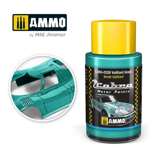 AMMO COBRA MOTOR Vailliant Green Acrylic Paint 30 ml (A.MIG-0326)