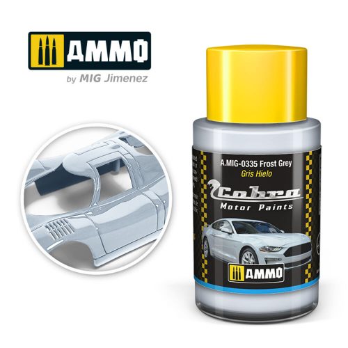 AMMO COBRA MOTOR Frost Grey Acrylic Paint 30 ml (A.MIG-0335)