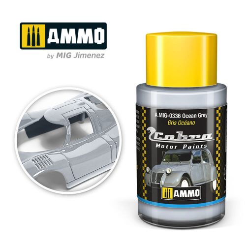 AMMO COBRA MOTOR Ocean Grey Acrylic Paint 30 ml (A.MIG-0336)