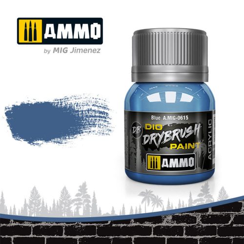 AMMO DRYBRUSH Blue 40 ml (A.MIG-0615)