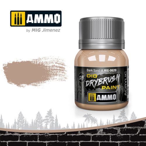 AMMO DRYBRUSH Dark Sand 40 ml (A.MIG-0620)