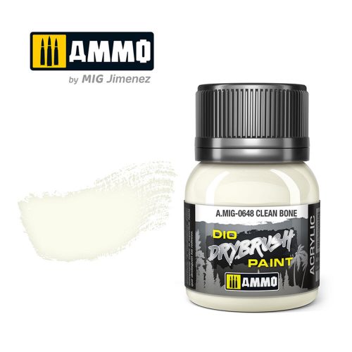 AMMO DRYBRUSH Clean Bone  40 ml (A.MIG-0648)