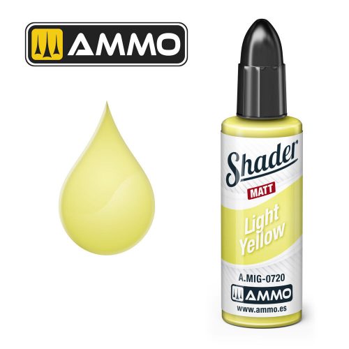 AMMO MATT SHADER Light Yellow (A.MIG-0720)