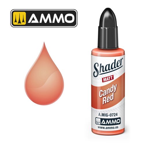 AMMO MATT SHADER Candy Red (A.MIG-0724)