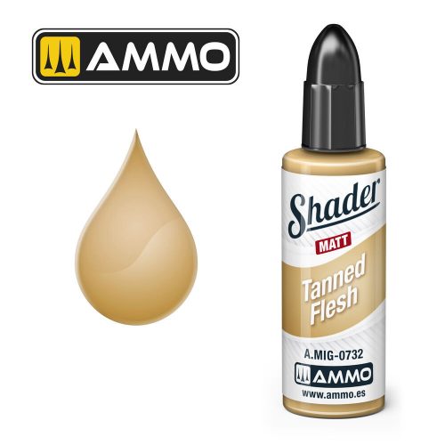 AMMO MATT SHADER Tanned Flesh (A.MIG-0732)