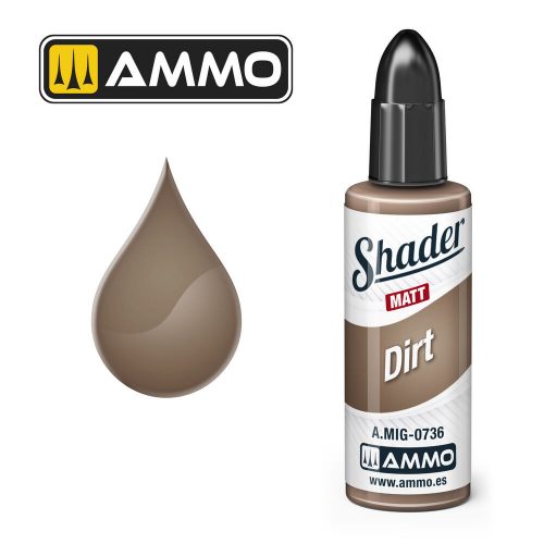 AMMO MATT SHADER Dirt (A.MIG-0736)