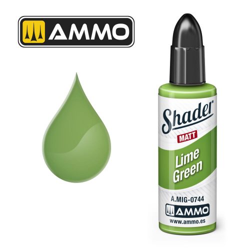 AMMO MATT SHADER Lime Green (A.MIG-0744)