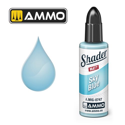 AMMO MATT SHADER Sky Blue (A.MIG-0747)