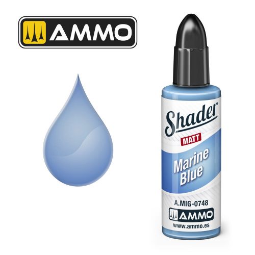 AMMO MATT SHADER Marine Blue (A.MIG-0748)