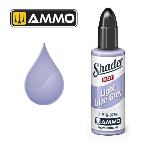 AMMO MATT SHADER Light Lilac Grey (A.MIG-0753)