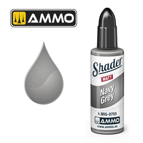 AMMO MATT SHADER Navy Grey (A.MIG-0755)