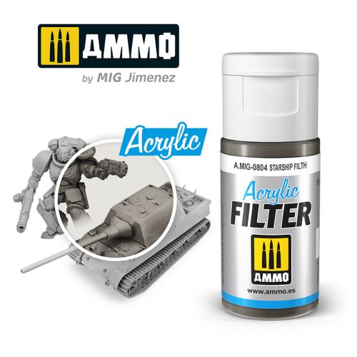 AMMO ACRYLIC FILTER Starship Filth 15 ml (A.MIG-0804)